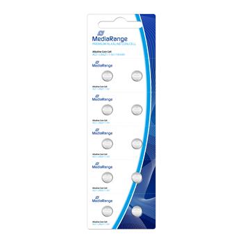MediaRange Premium alkalick baterie Coin Cells, AG1, LR621, 1.5V, 10ks
