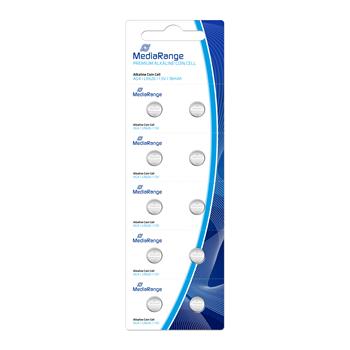 MediaRange Premium alkalick baterie Coin Cells, AG4, LR626, 1.5V, 10ks