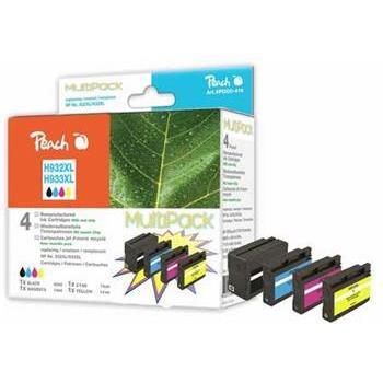 Peach Combi Pack with chip, compatible with HP No. 932XL, No. 933XL