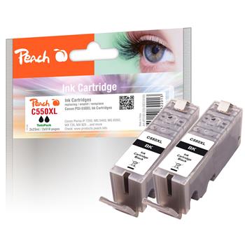 Peach inkoustov npl Canon PGI-55kXL TwinPack ern