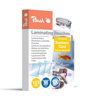 PEACH laminovac flie Business Card (60x90mm), 125mic, 100pck/BAL