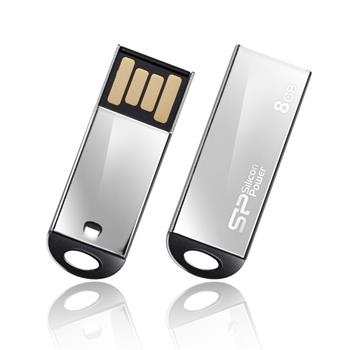 Silicon Power Touch 830 Silver 8GB USB 2.0 COB
