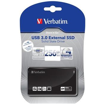 VERBATIM SSD Drive 2,5" 256GB USB 3.0 External