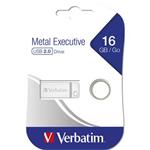 VERBATIM Store 'n' Go Metal Executive 16GB USB 2.0 stbrn